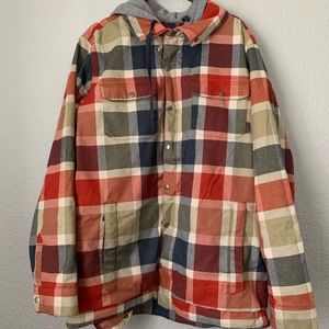 Burton Men’s Plaid Snowboard Coat